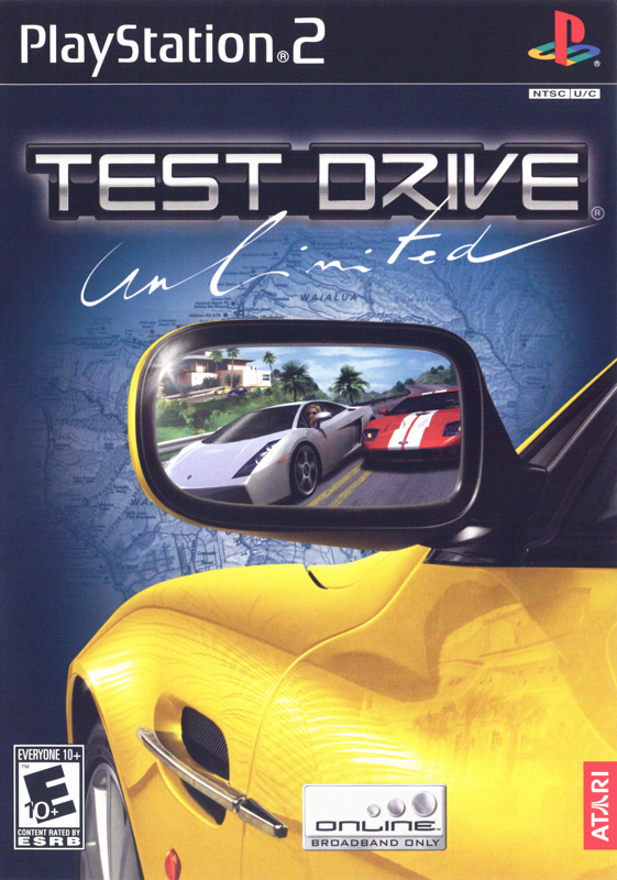 Test Drive box art for Playstation 2